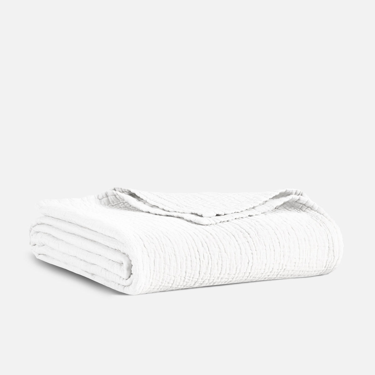 Brooklinen Breezeweave Crinkle Cotton Bed Blanket