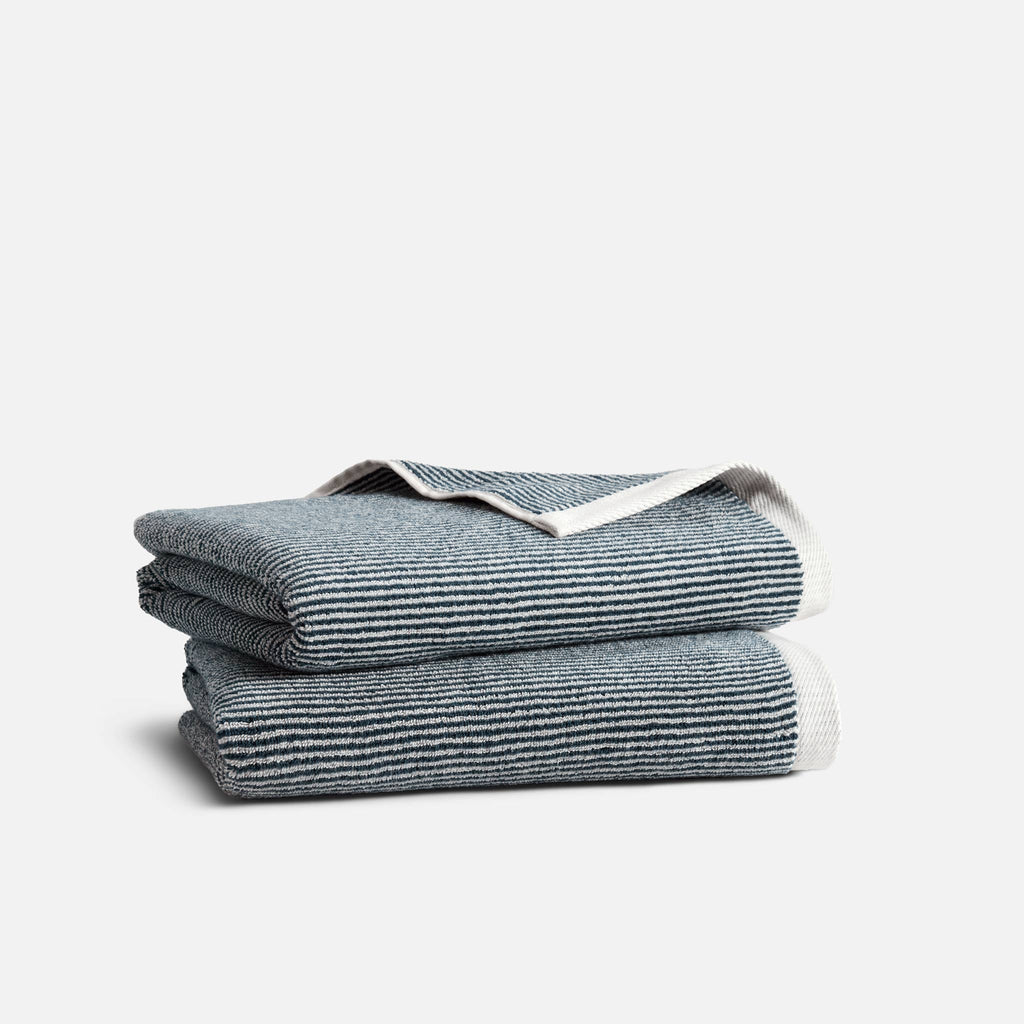 Brooklinen Plush Turkish Cotton Bath Towels Set of 2