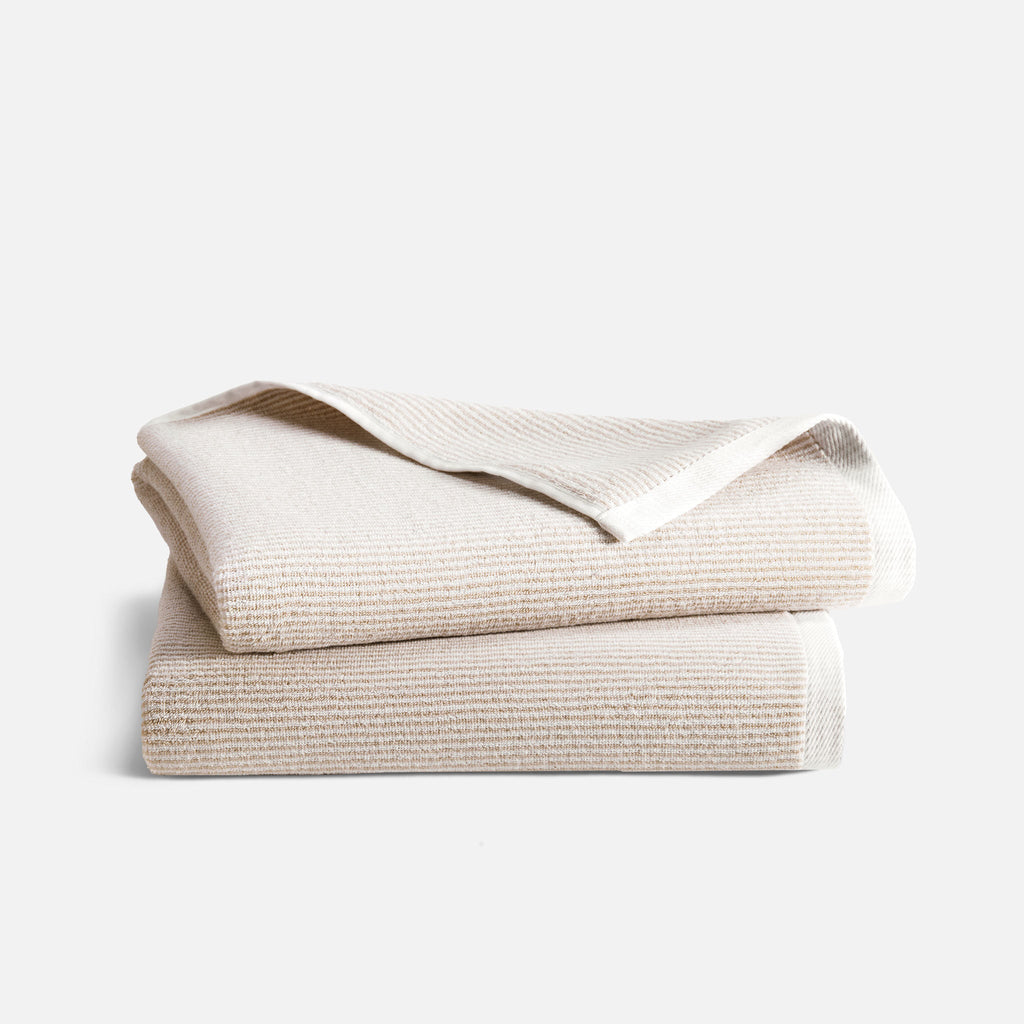 Brooklinen Plush Turkish Cotton Bath Sheets Set of 2