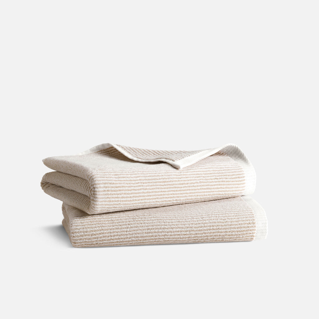 Brooklinen Plush Turkish Cotton Bath Towels Set of 2