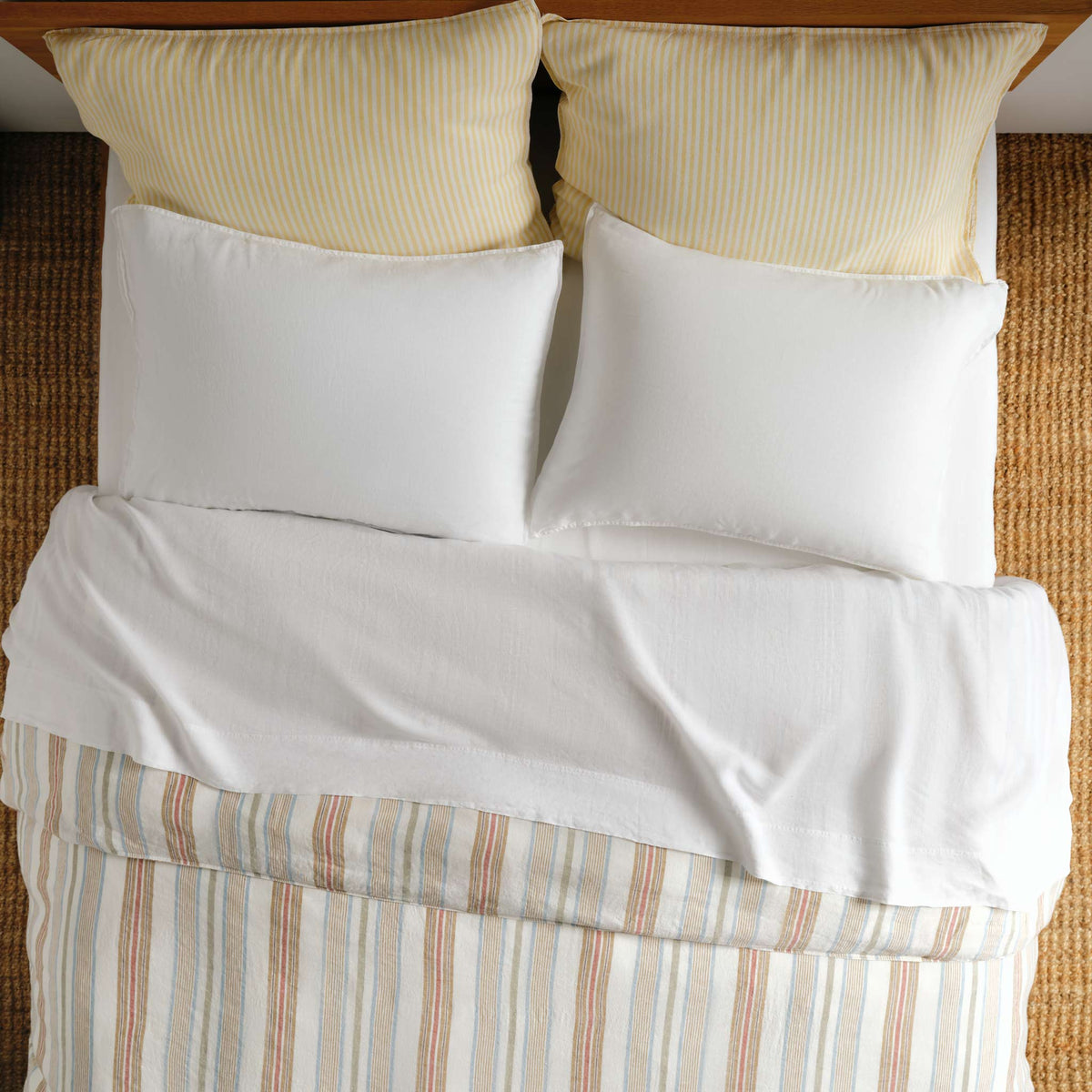 Brooklinen Washed European Linen Hardcore Sheet Bundle