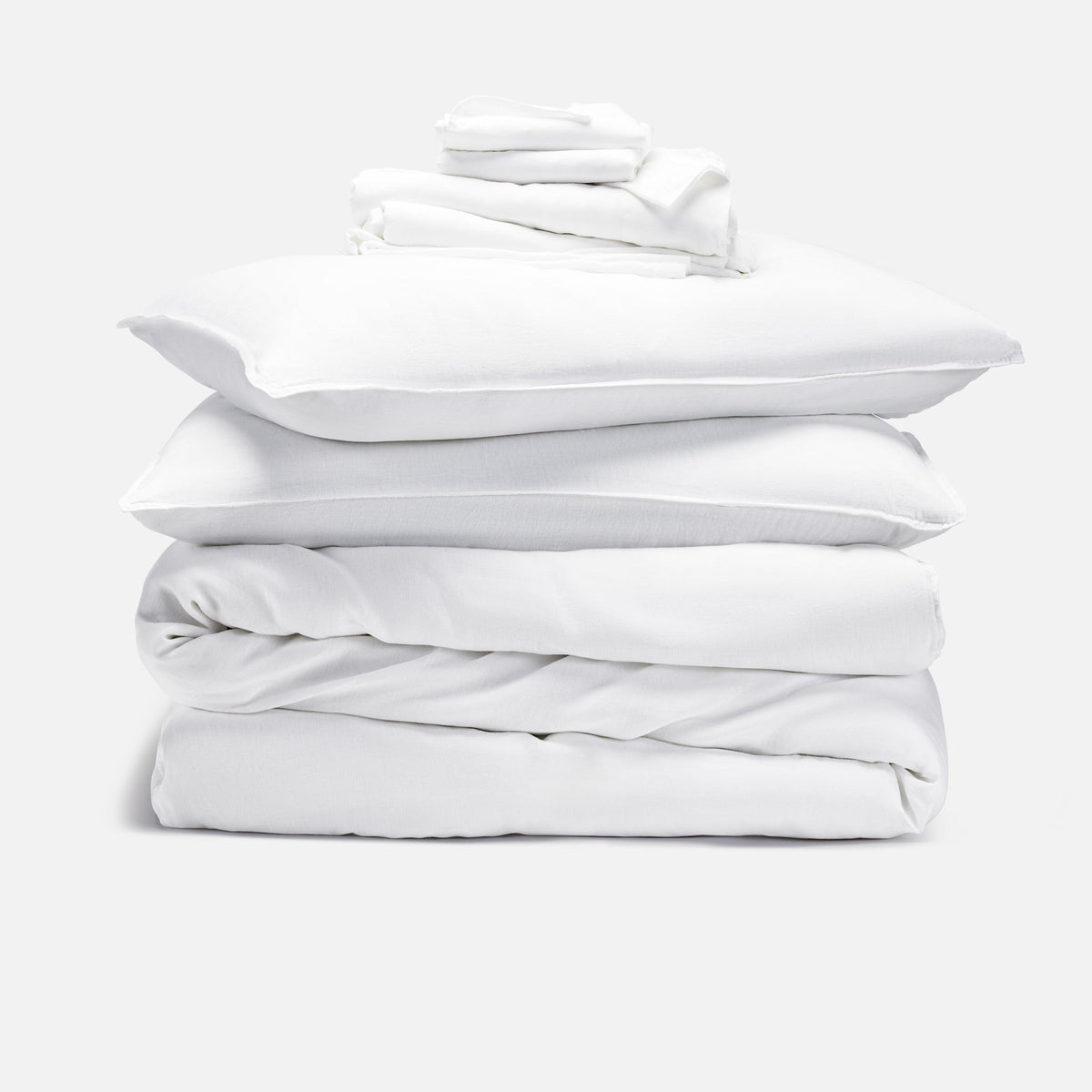 Brooklinen Washed European Linen Hardcore Sheet Bundle