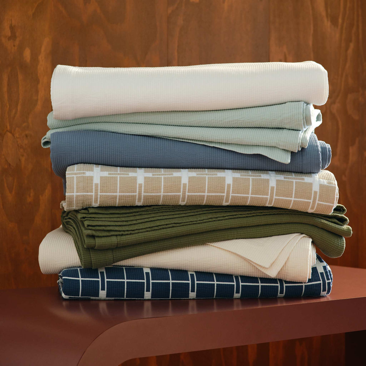Brooklinen Ribbed Matelasse Quilt