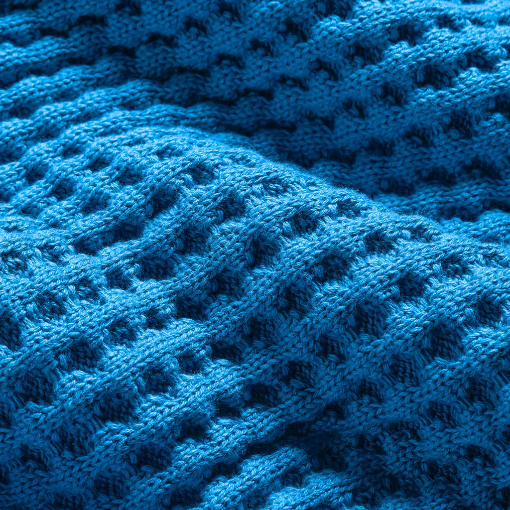 Brooklinen Chunky Waffle Knit Throw Blanket