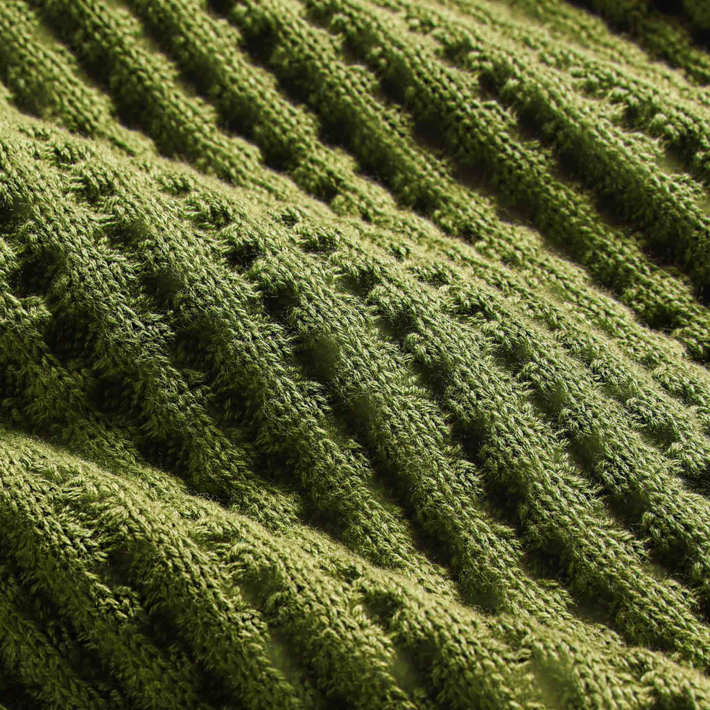 Brooklinen Chunky Waffle Knit Throw Blanket