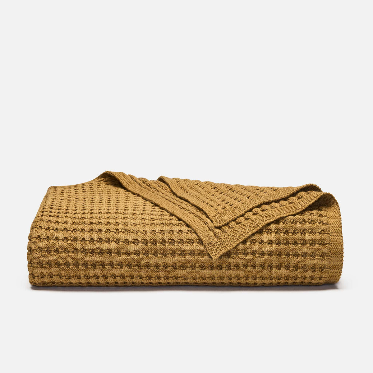 Brooklinen Chunky Waffle Knit Throw Blanket
