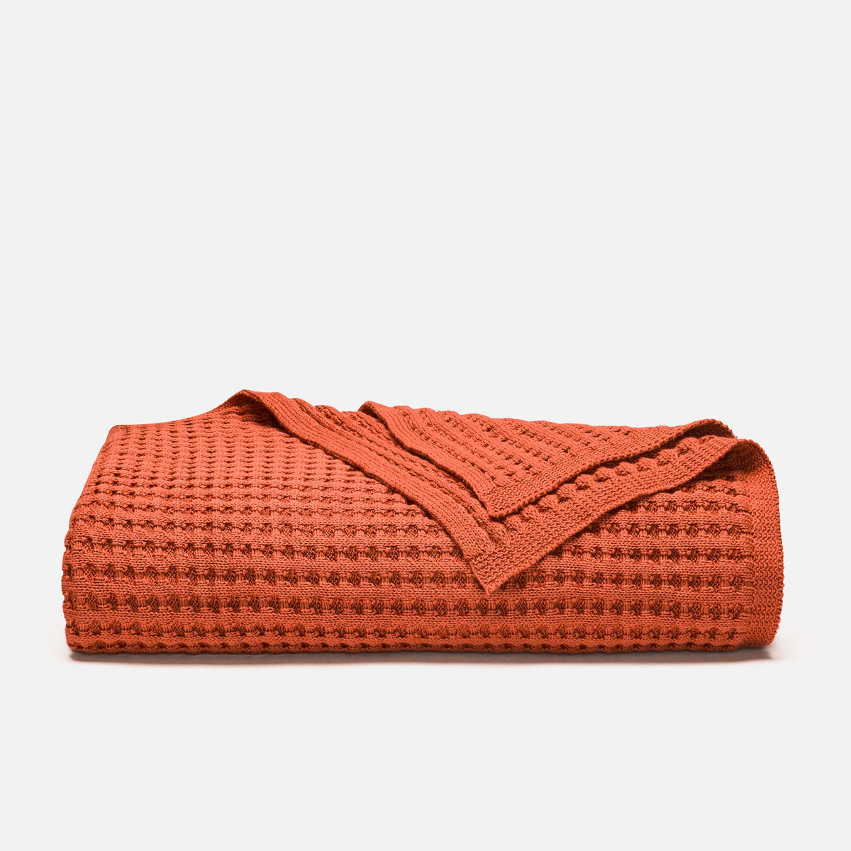 Brooklinen Chunky Waffle Knit Throw Blanket