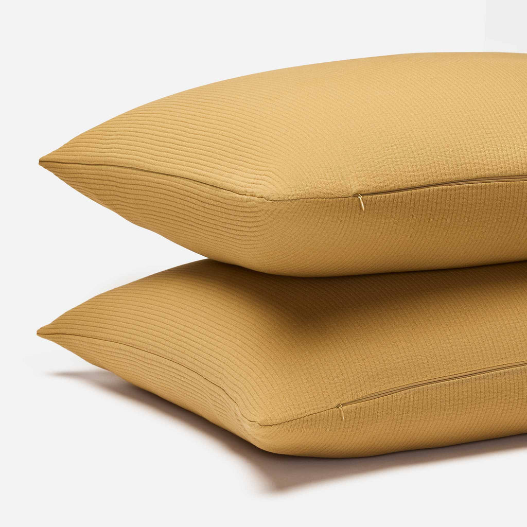 Brooklinen Ribbed Matelasse Sham Set