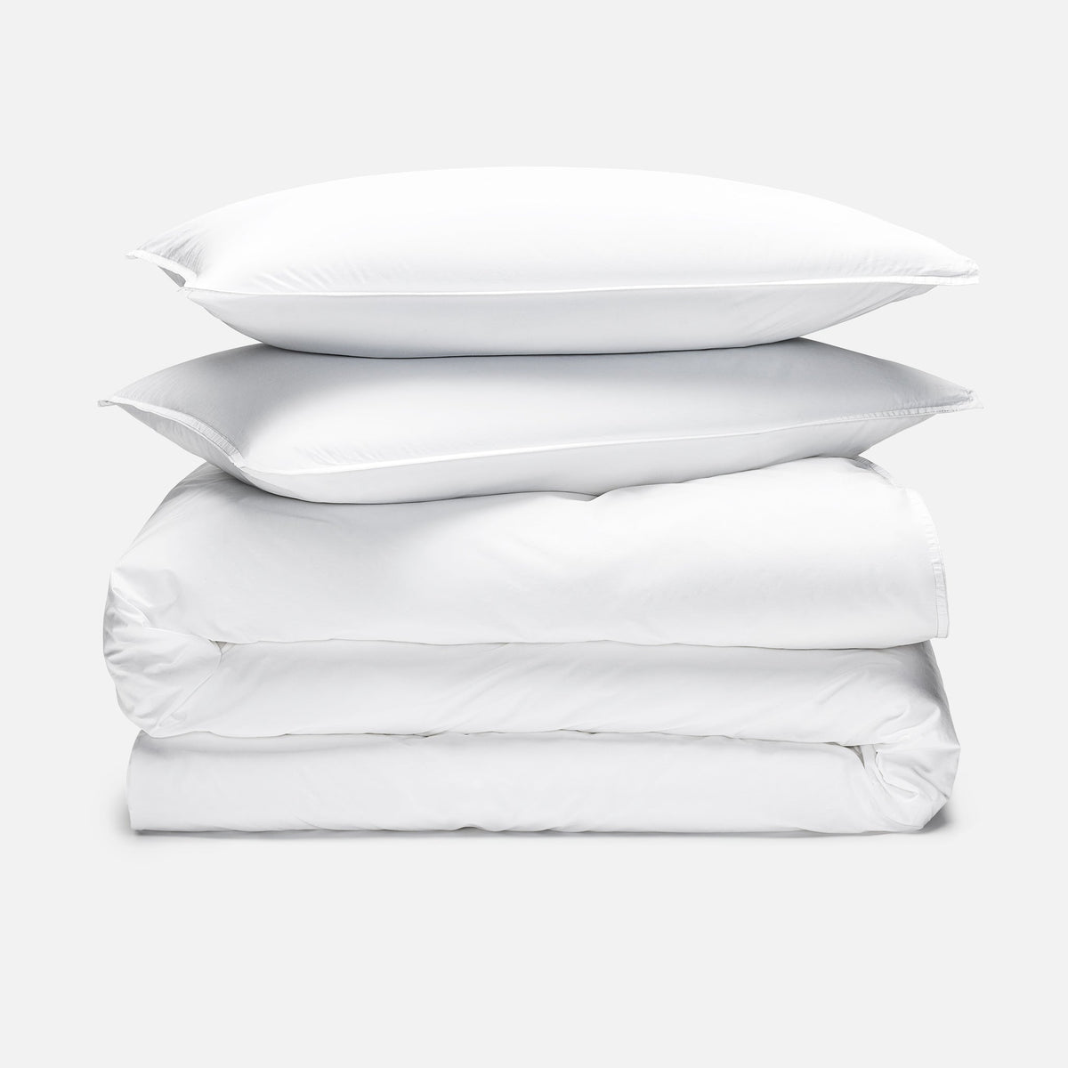 Brooklinen Washed Classic Percale Duvet Set