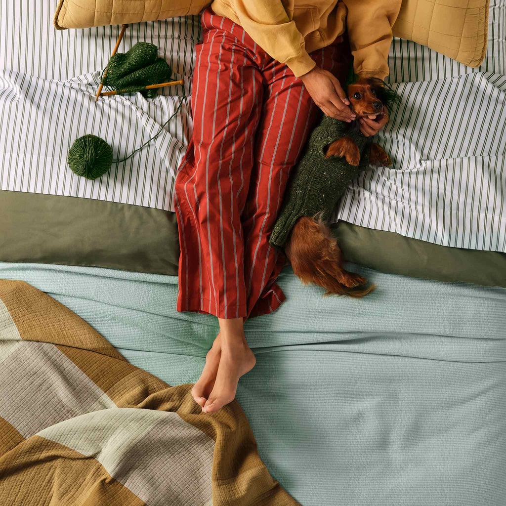 Brooklinen Ribbed Matelasse Quilt