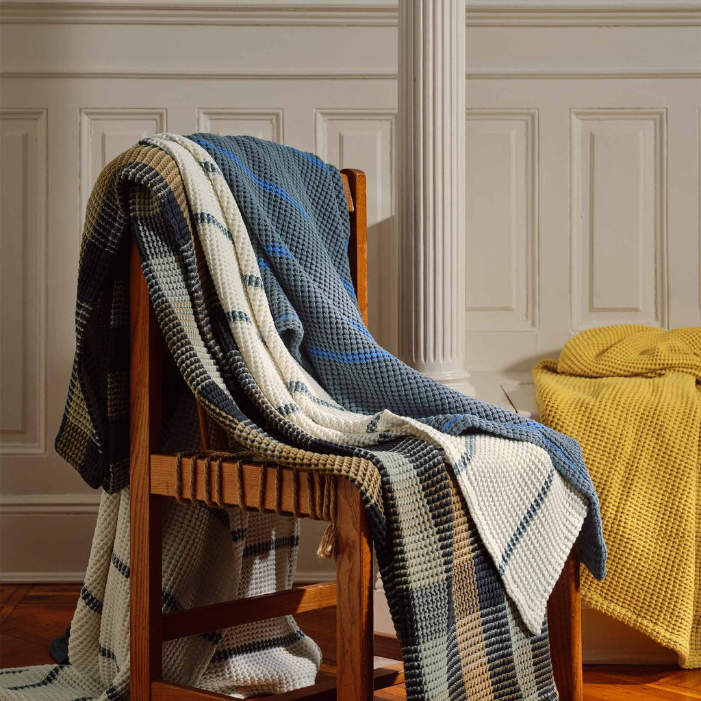 Brooklinen Dreamweave Waffle Throw Blanket