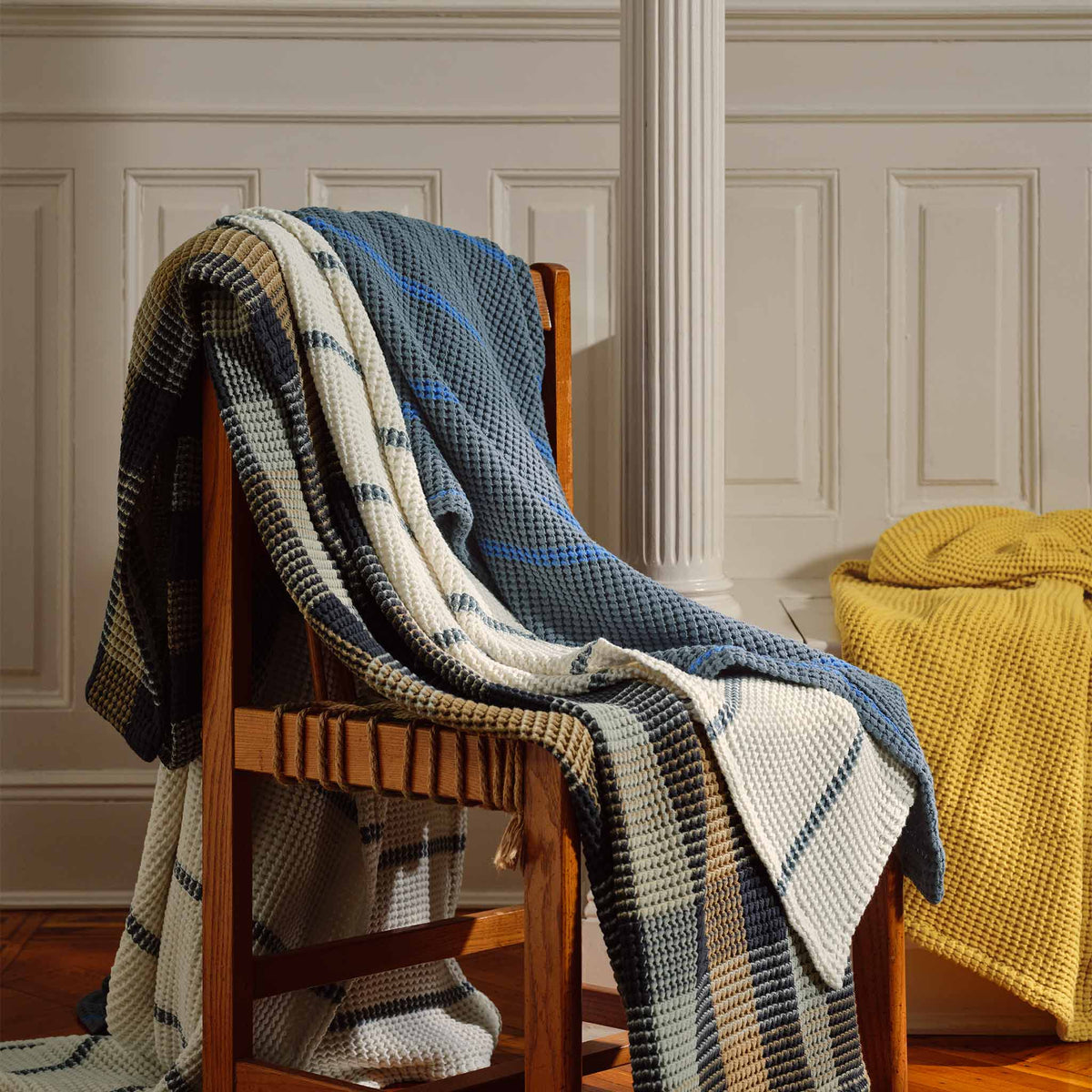 Brooklinen Dreamweave Waffle Throw Blanket