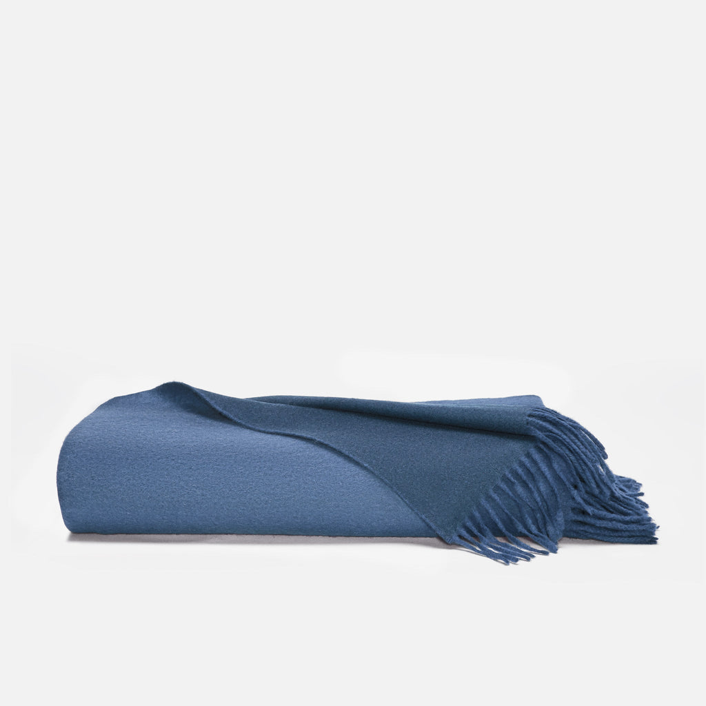 Brooklinen Two-Toned Lambswool Throw Blanket