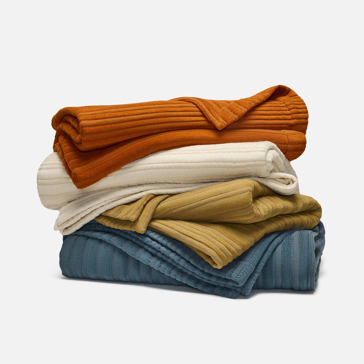 Brooklinen Cozy Ribbed Quilt