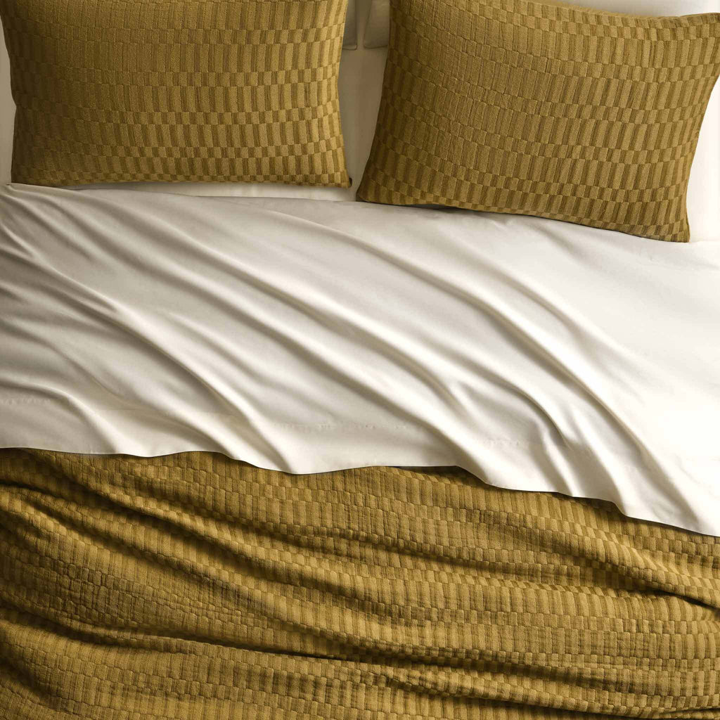 Brooklinen Woven Checkerboard Duvet Cover
