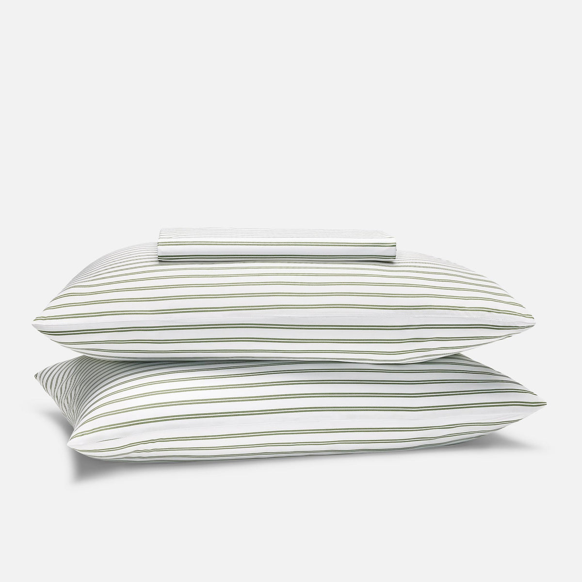 Brooklinen Classic Percale No Flat Sheet Set Bundle