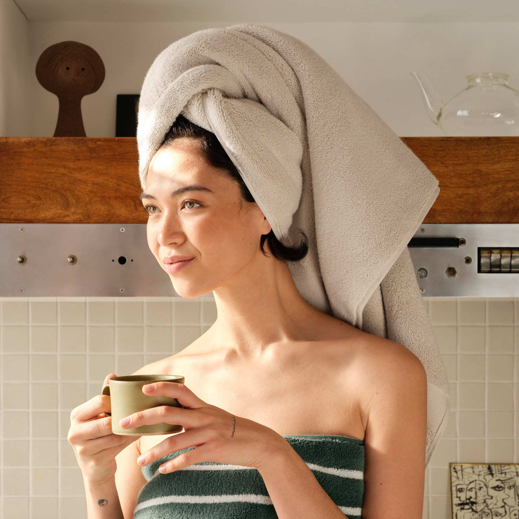 Brooklinen Super-Plush Turkish Cotton Hand Towels Set of 2