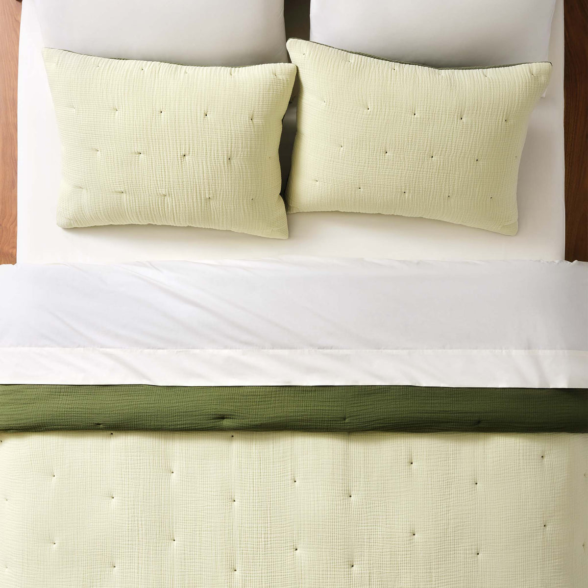 Brooklinen Breezeweave Reversible Cotton Sham Set