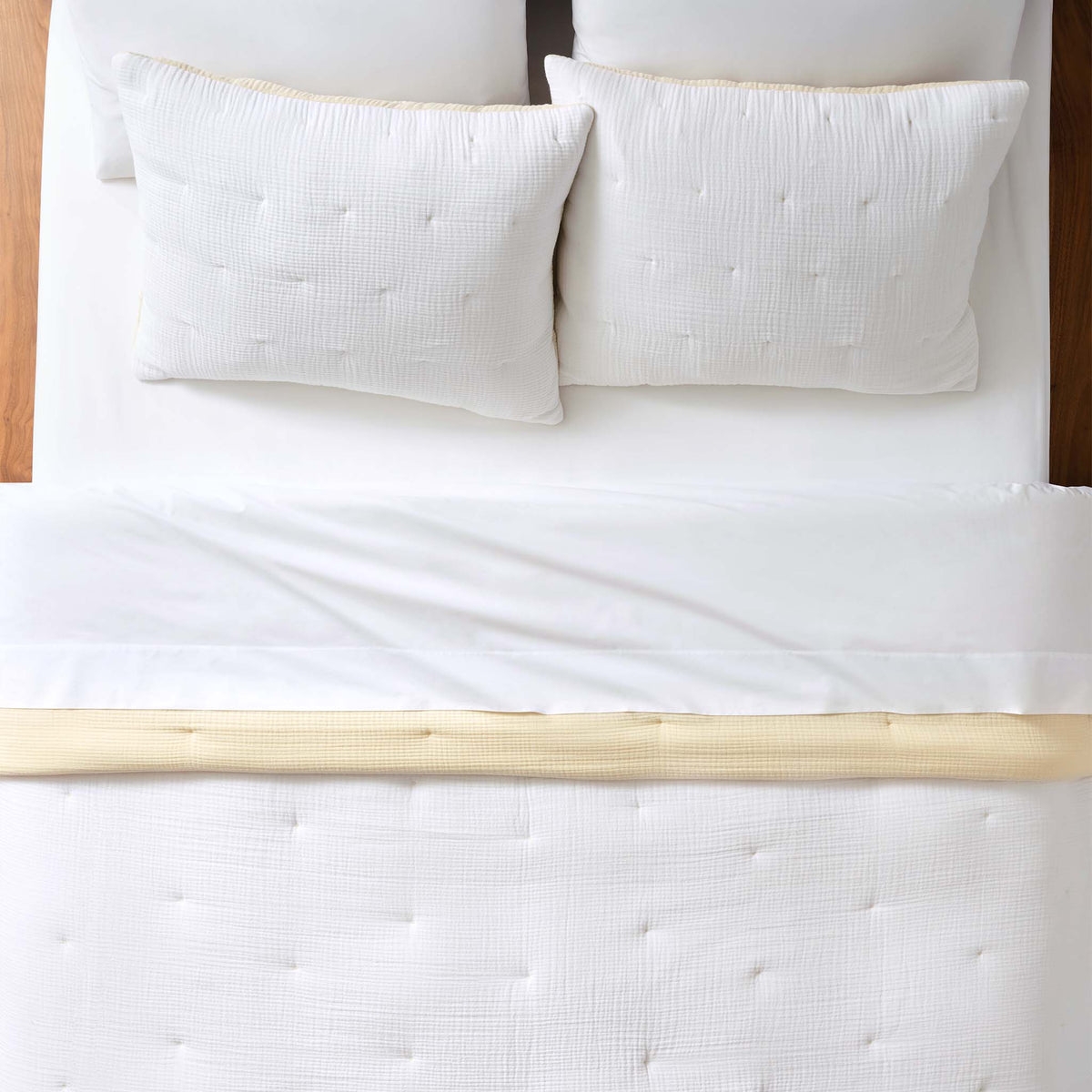 Brooklinen Breezeweave Reversible Cotton Comforter Set