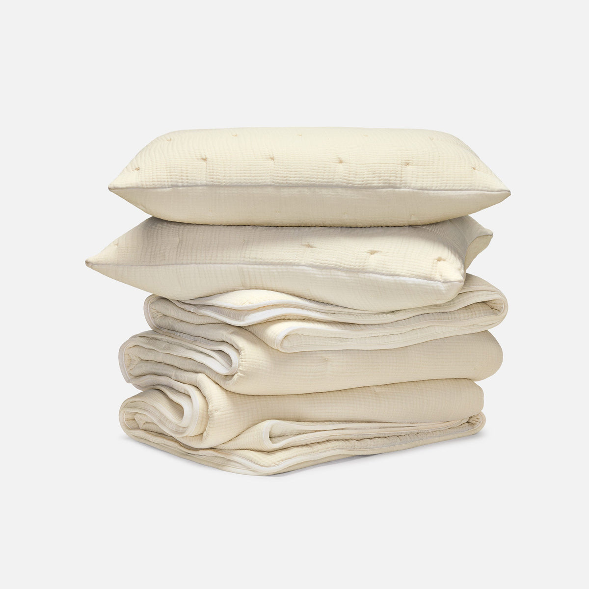 Brooklinen Breezeweave Reversible Cotton Comforter Set