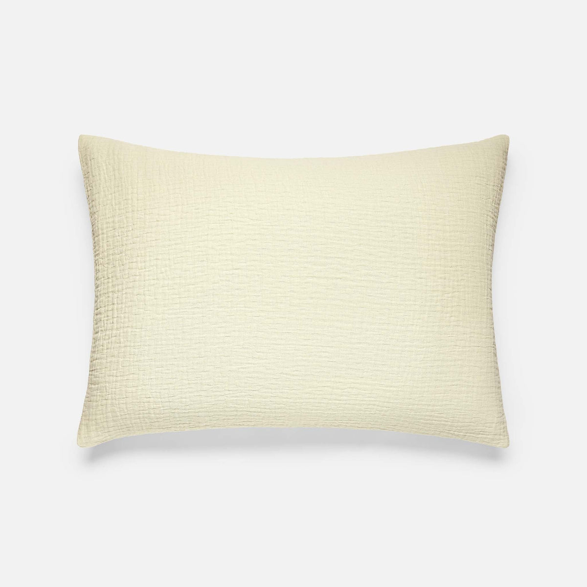 Brooklinen Breezeweave Crinkle Cotton Sham Set