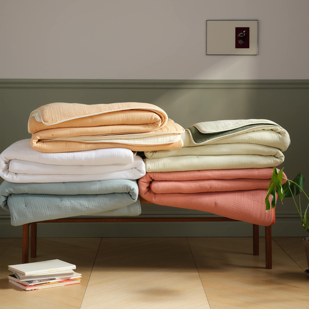 Brooklinen Breezeweave Reversible Cotton Comforter Set