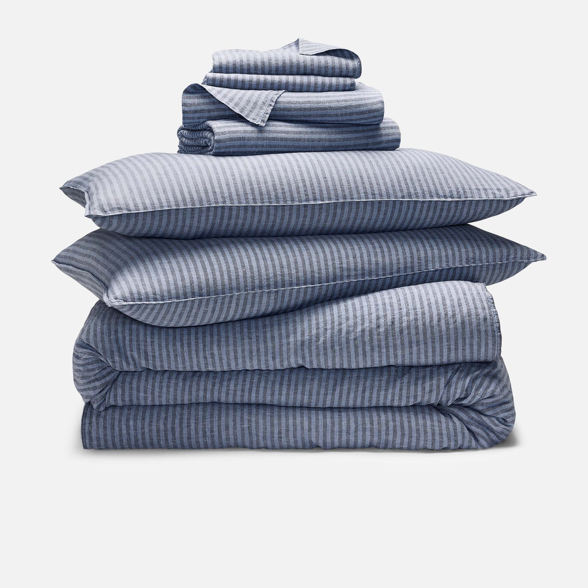 Brooklinen Washed European Linen Hardcore Sheet Bundle