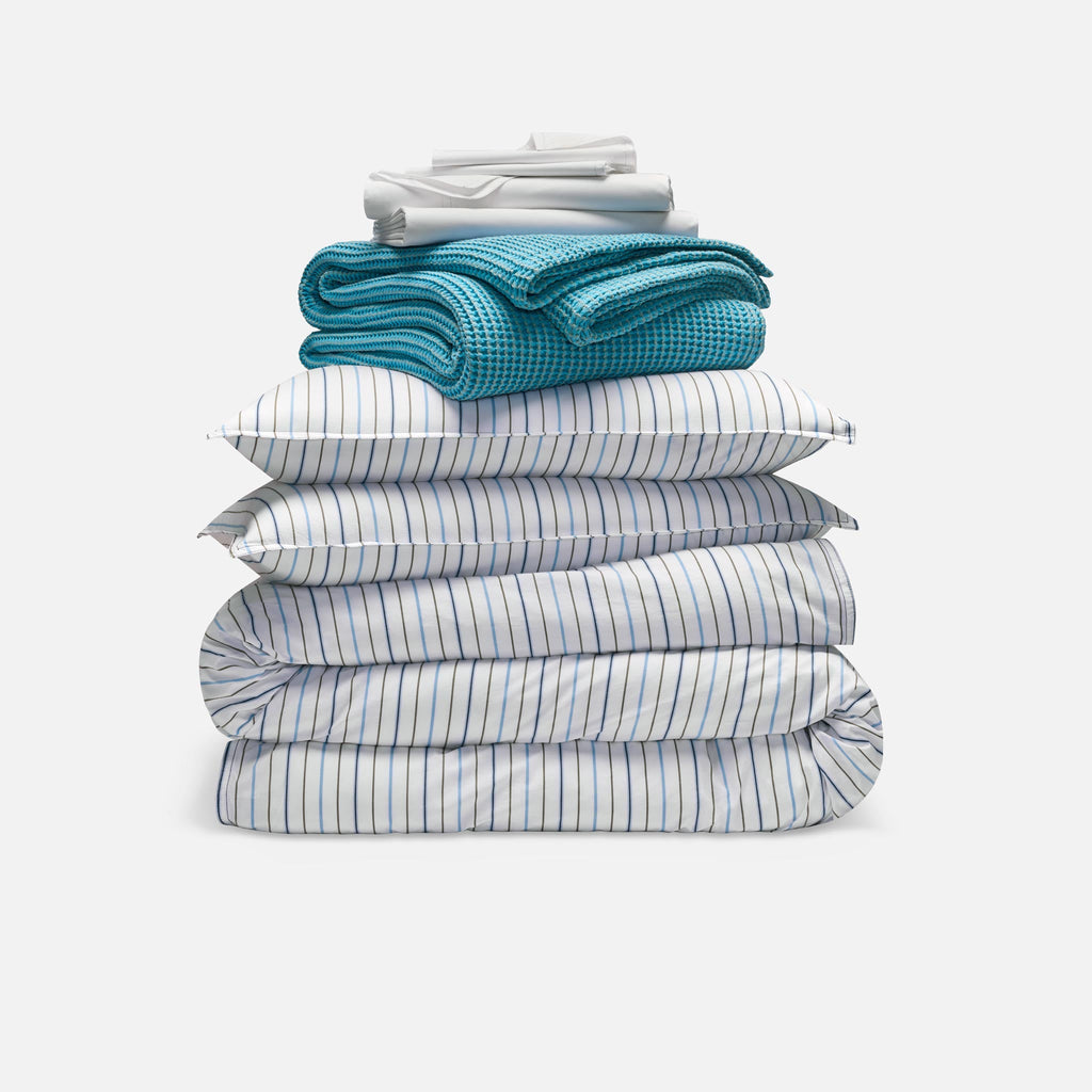 Brooklinen Washed Classic Percale Dreamweave Hardcore Bundle