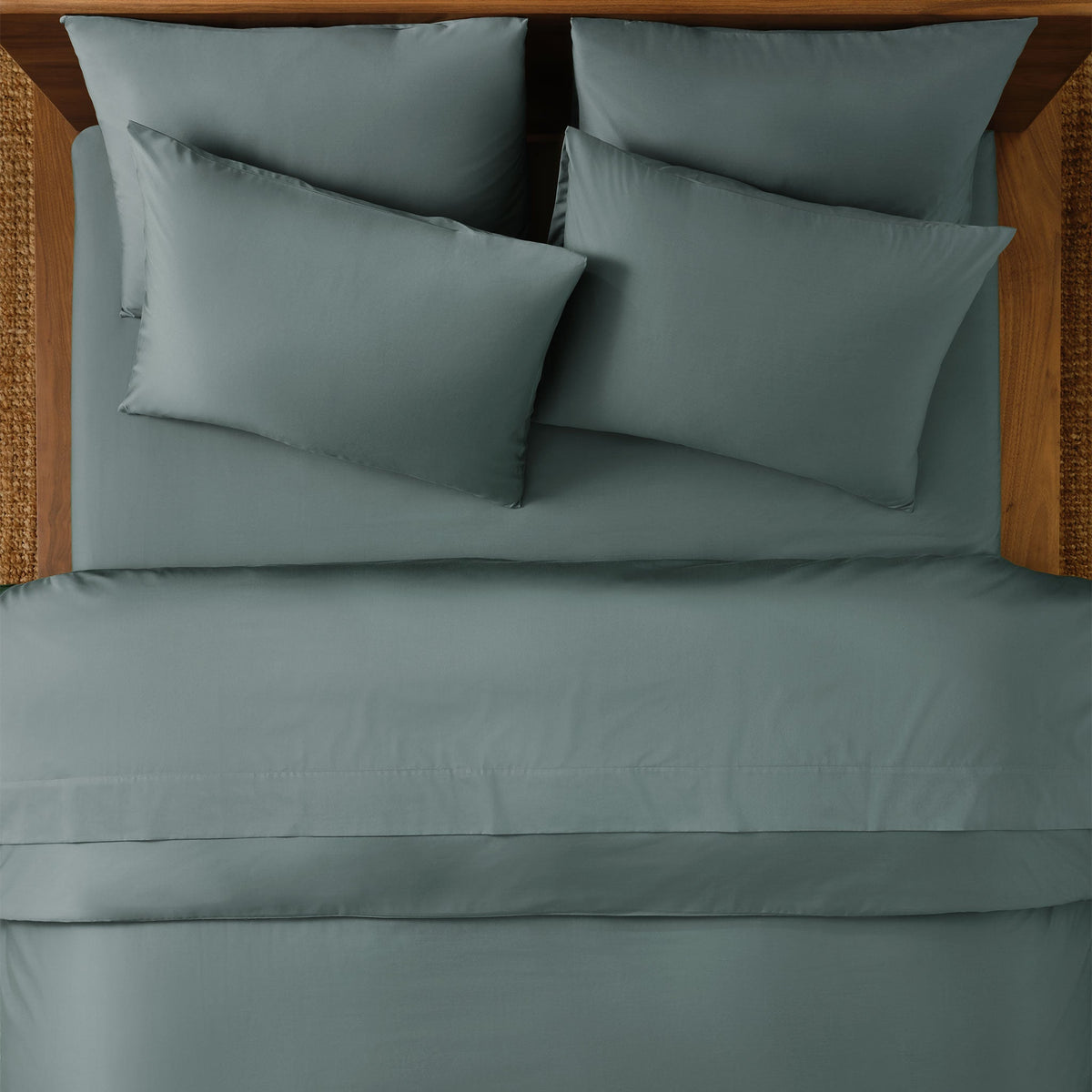 Brooklinen Luxe Sateen No Flat Sheet Set Bundle