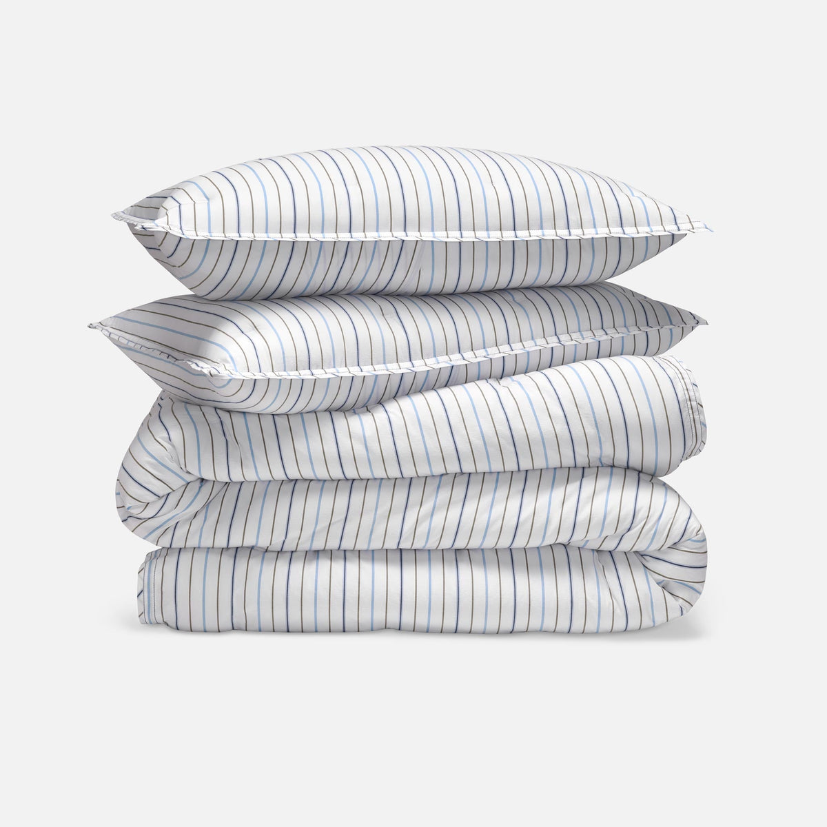 Brooklinen Washed Classic Percale Comforter Set