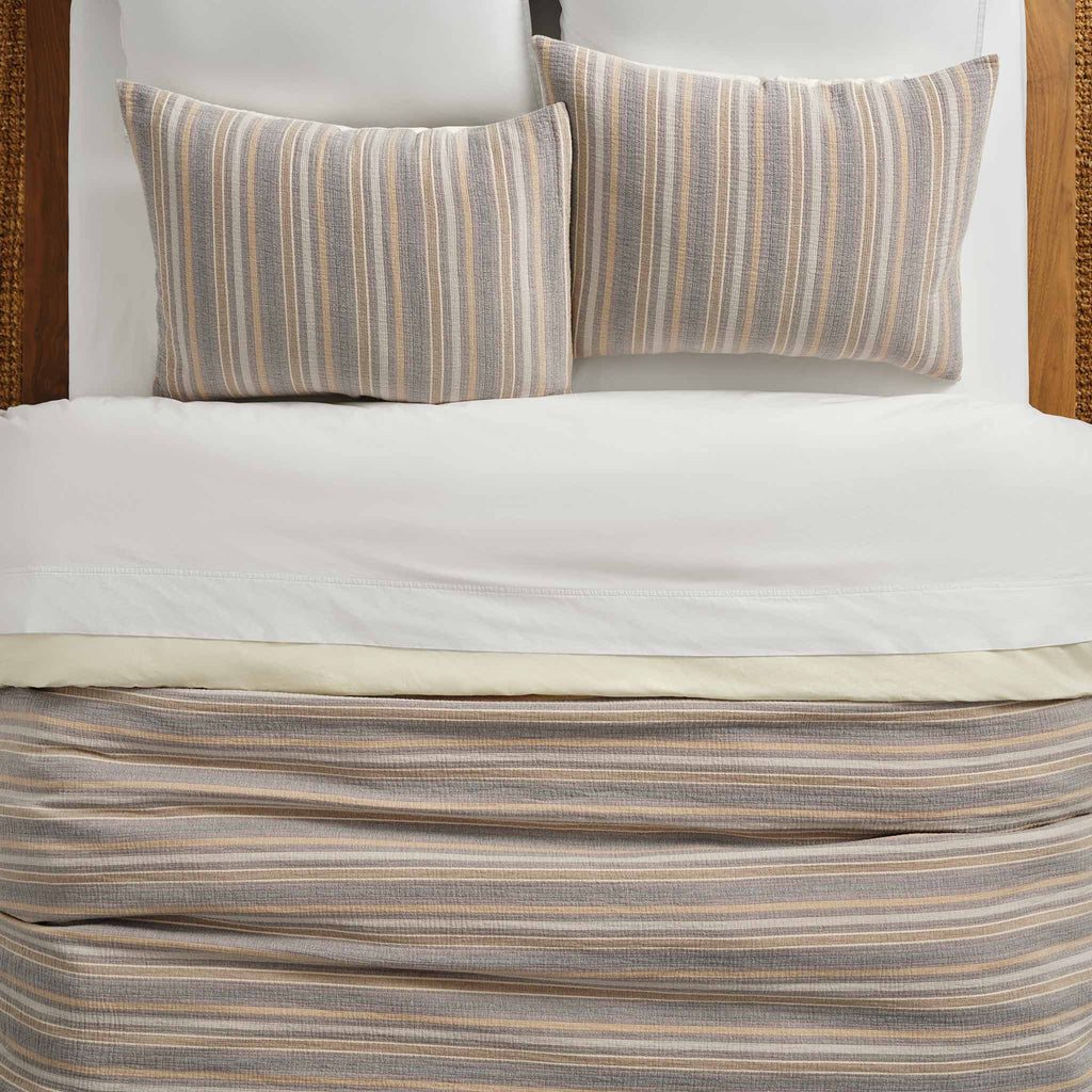 Brooklinen Sunwashed Stripe Duvet Cover