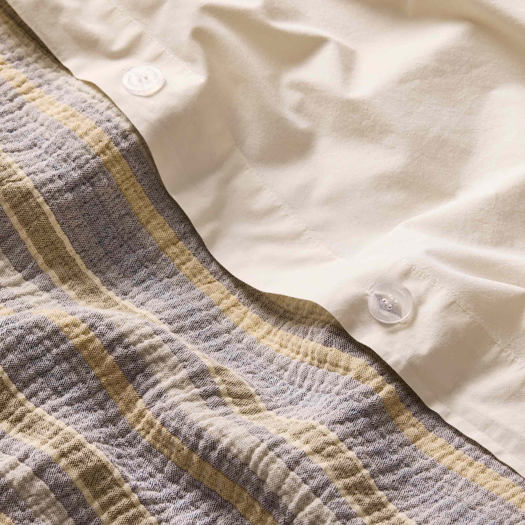 Brooklinen Sunwashed Stripe Duvet Cover