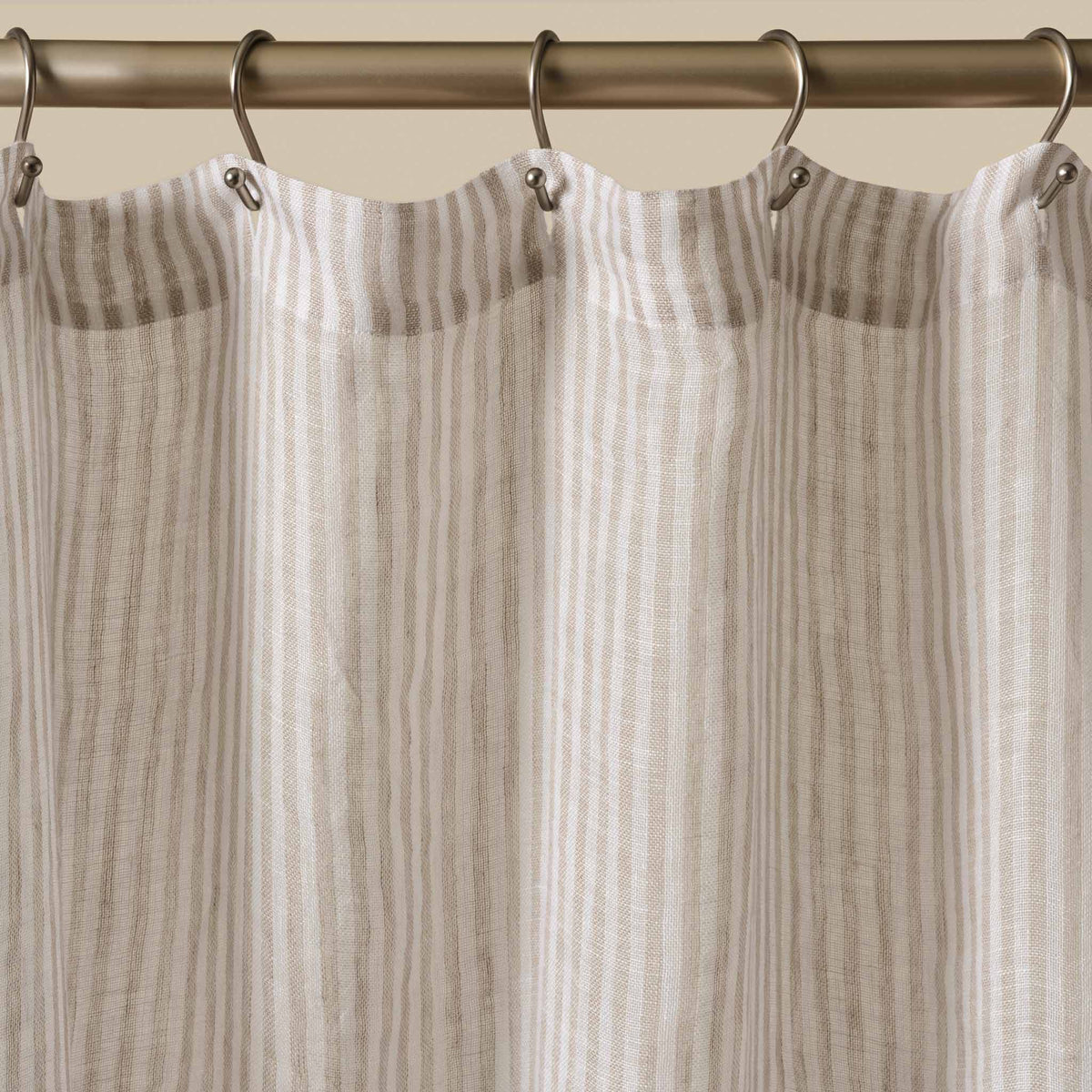Brooklinen Linen Shower Curtain
