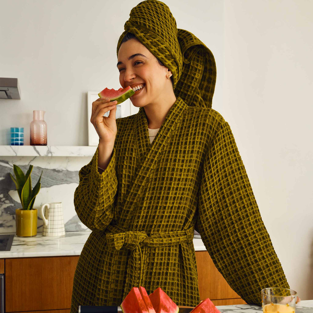 Brooklinen Dreamweave Waffle Robe