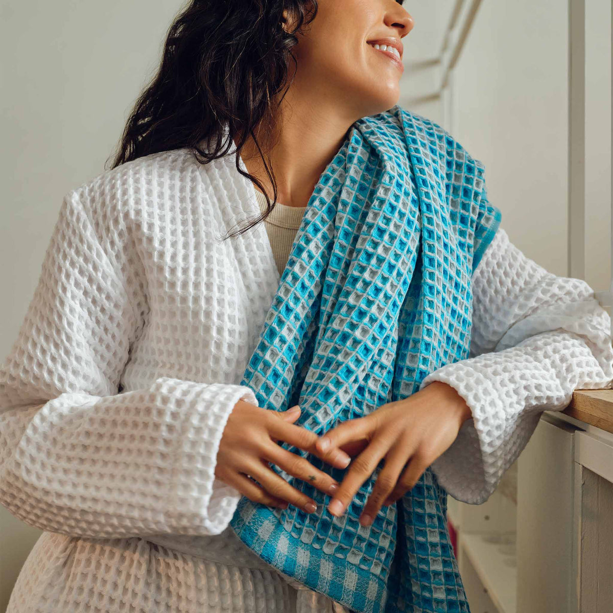 Brooklinen Dreamweave Waffle Bath Sheet Bundle