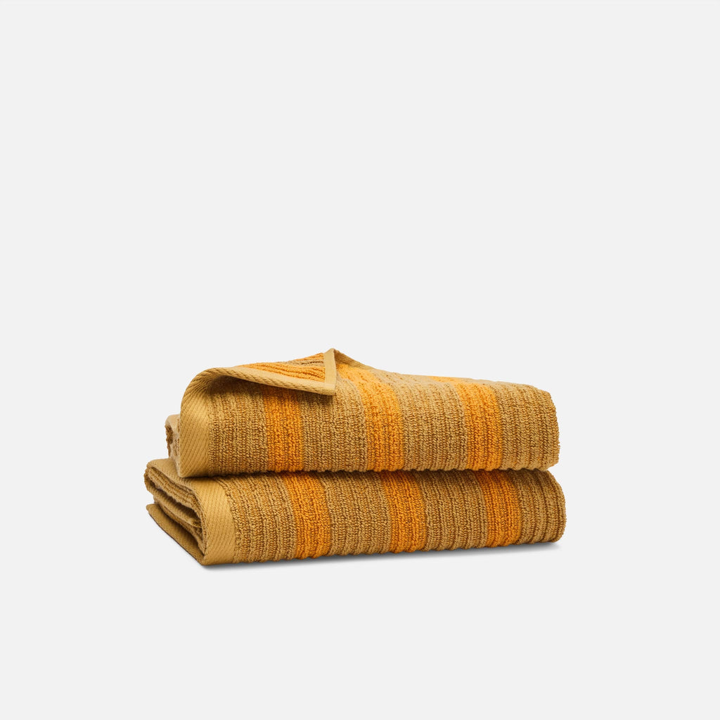 Brooklinen Ribbed Cotton TENCEL™ Hand Towels Set of 2