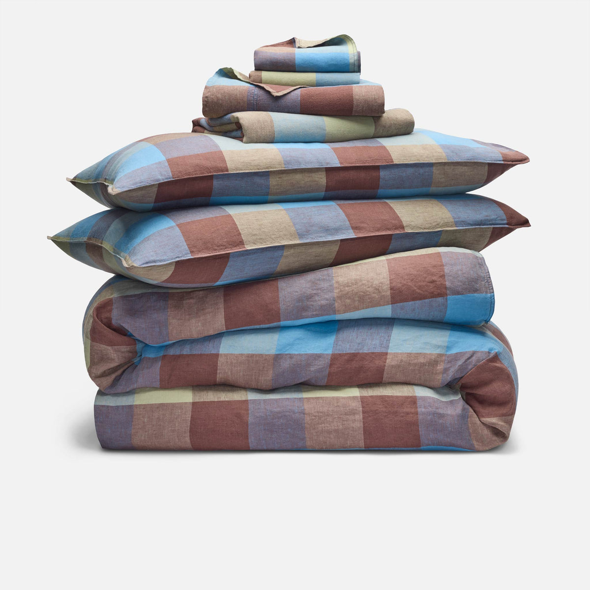 Brooklinen Washed European Linen Hardcore Sheet Bundle