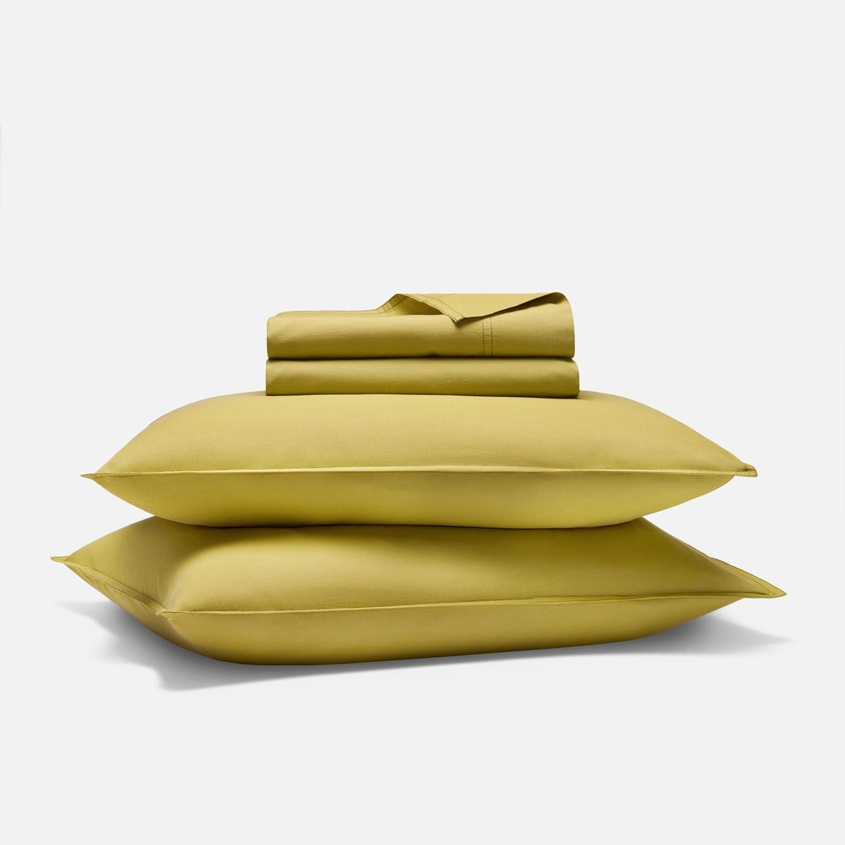 Brooklinen Set of 2 Washed Classic Percale Core Sheet Set Bundle