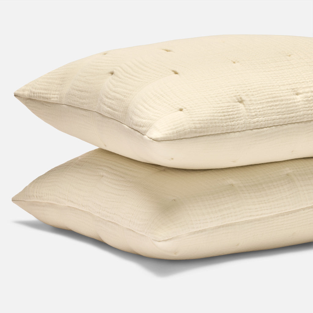 Brooklinen Breezeweave Reversible Cotton Sham Set