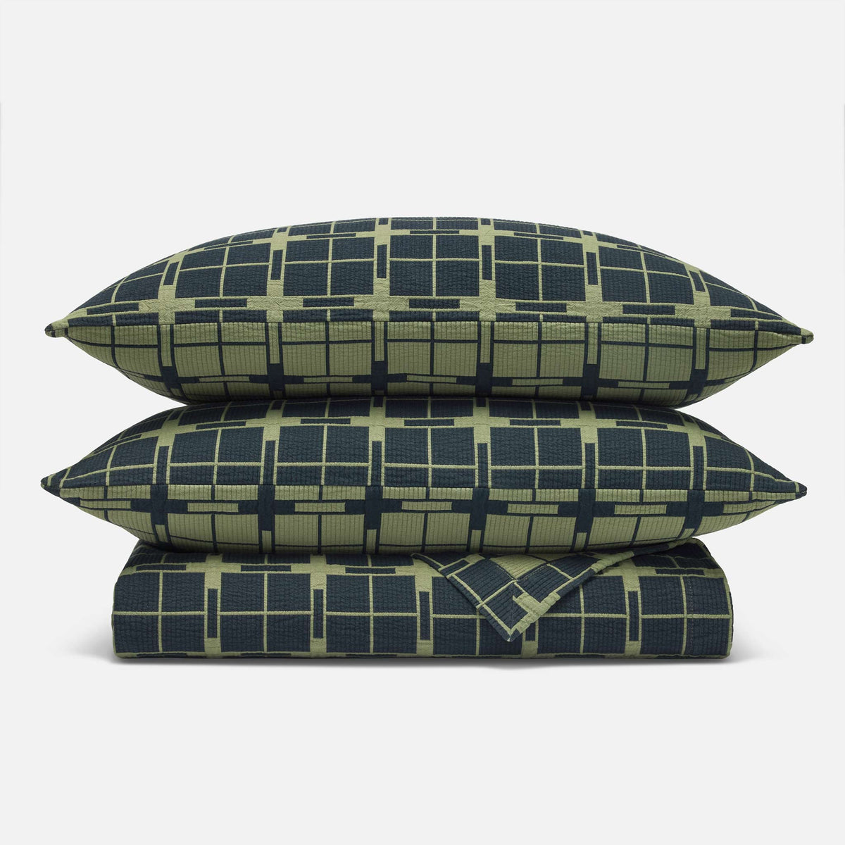 Brooklinen Ribbed Matelasse Quilt Set