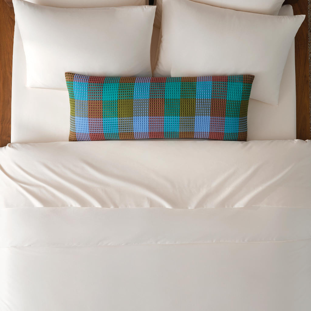 Brooklinen Dreamweave Waffle Lumbar Pillow Cover