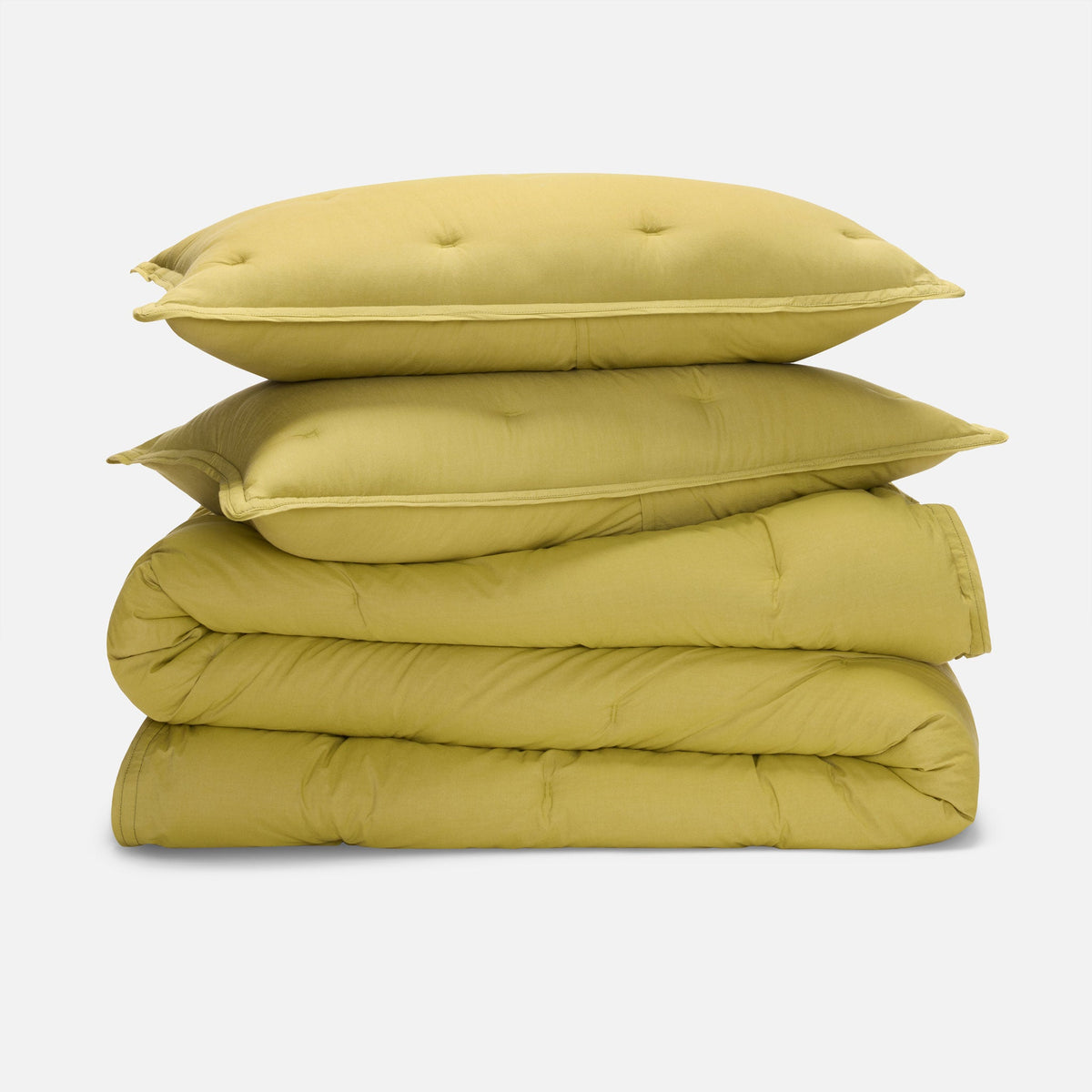 Brooklinen Washed Classic Percale Comforter Set