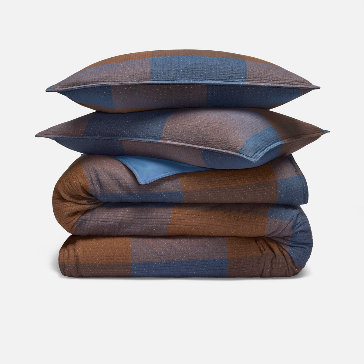 Brooklinen Pop Check Duvet Set