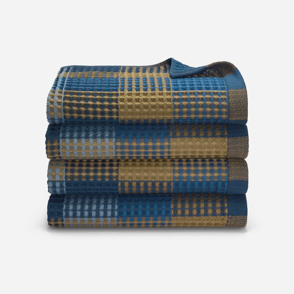 Brooklinen Dreamweave Waffle Set of 4 Bath Towel Bundle