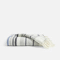 Brooklinen Striped Lambswool Throw Blanket