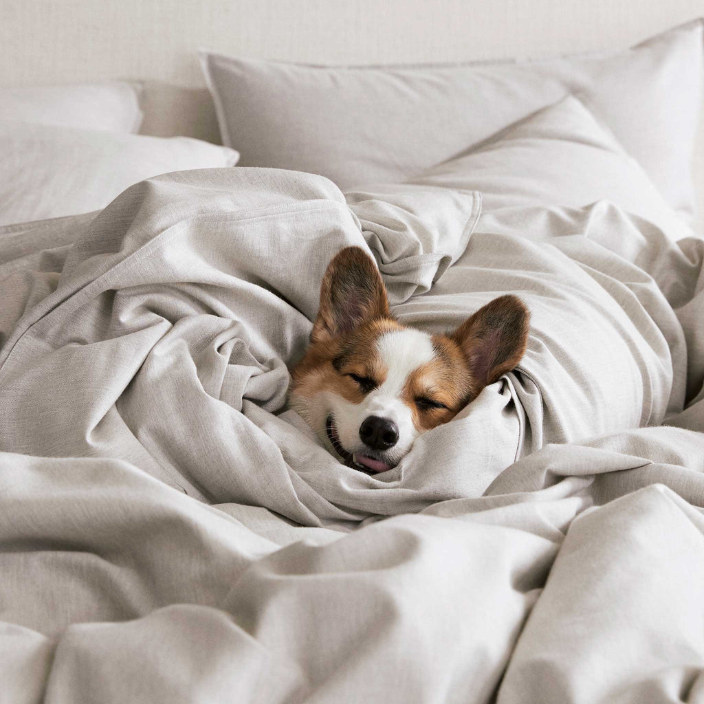 Brooklinen Heathered Cashmere Duvet Cover