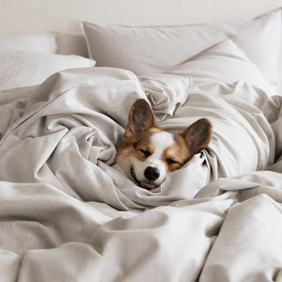 Brooklinen Heathered Cashmere Duvet Cover